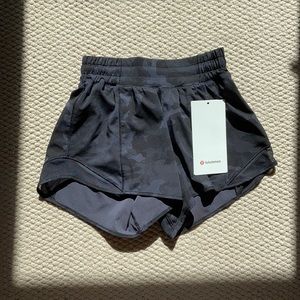 NWT lululemon hotty hot shorts